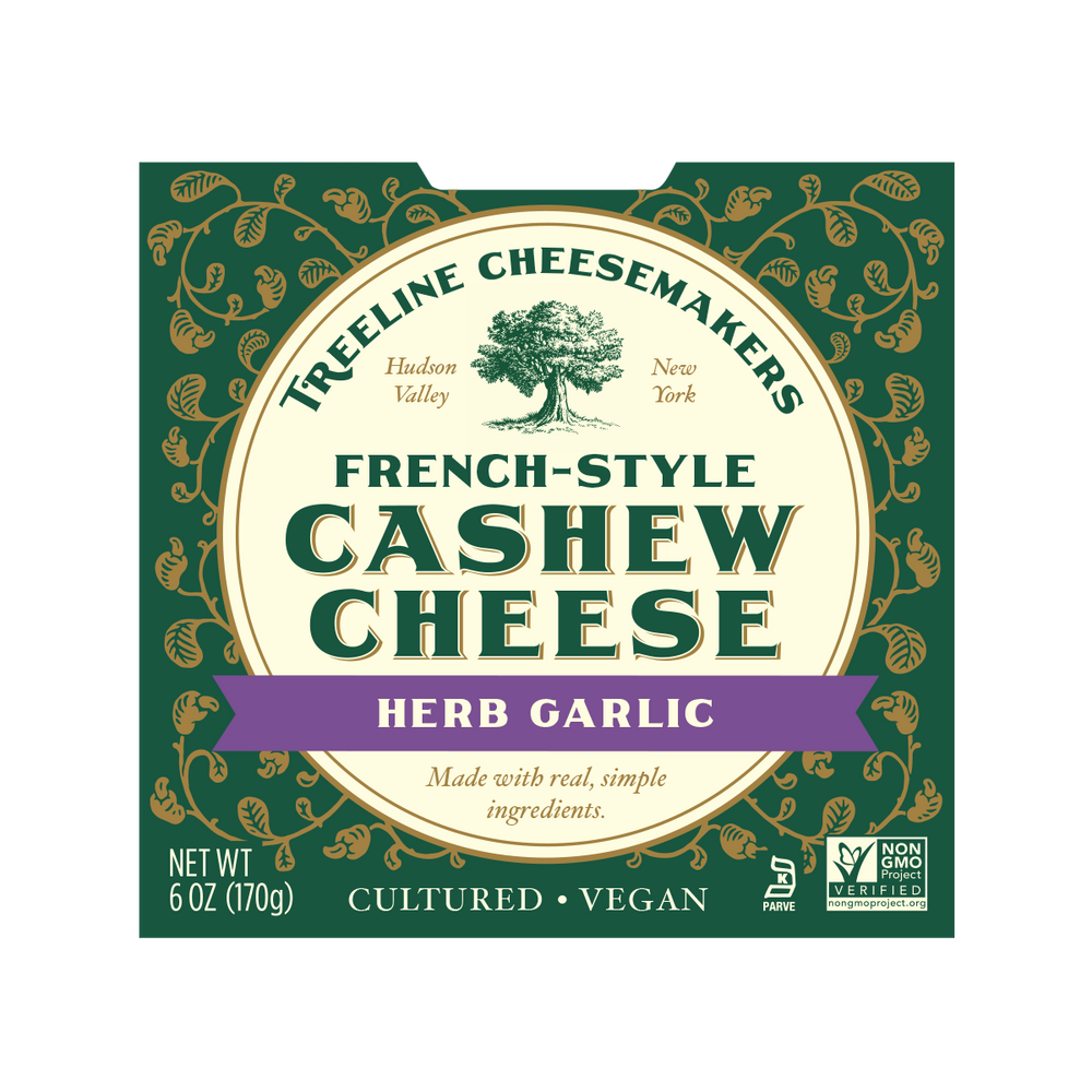 Herb Garlic French-Style Cashew Cheese