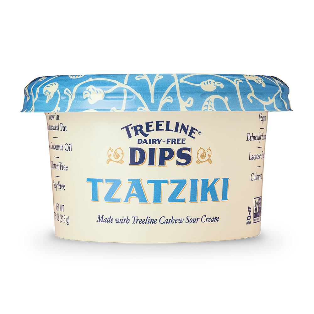 a picture of Treeline Dairy-Free Dips Vegan Tzatziki