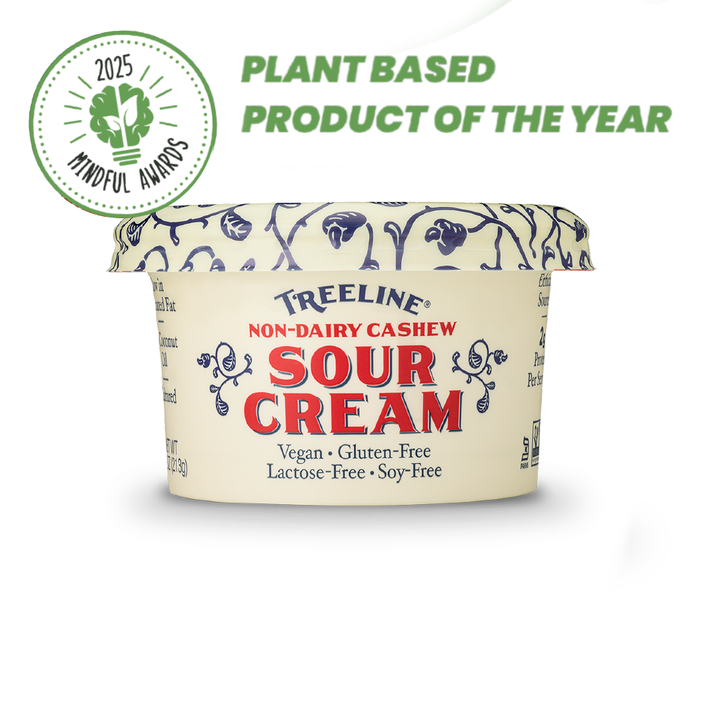 Non-Dairy Cashew Sour Cream - Choose from 2 Sizes – Treeline Cheese