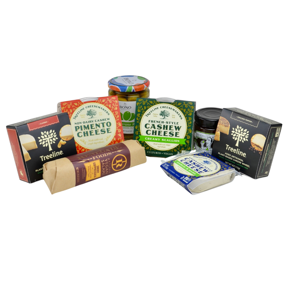 Vegan Cheese & Charcuterie Starter Kit Treeline Cheese