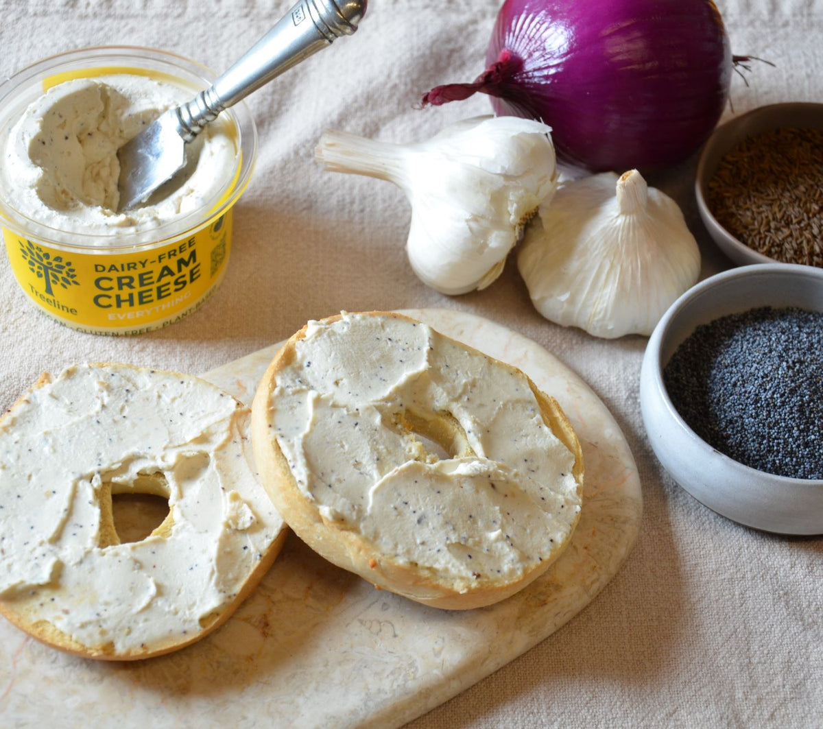 DairyFree Everything Vegan Cream Cheese Treeline Cheese