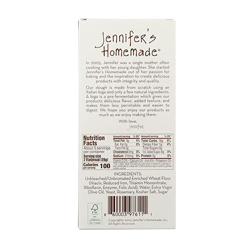 
                  
                    Jennifer&amp;#39;s Homemade Flatbread
                  
                