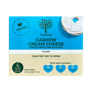 
                  
                    Plain Non-Dairy Cashew Cream Cheese Snack Packs
                  
                
