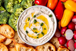 Garlic & Basil Goat Cheese Dip