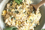 Sweet Corn, Basil & Lemon Pasta