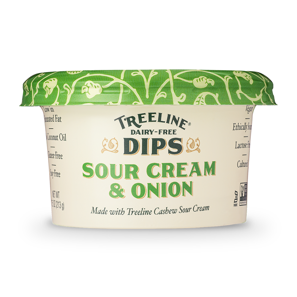 photo of Treeline Vegan Dairy-Free Sour Cream & Onion Dip